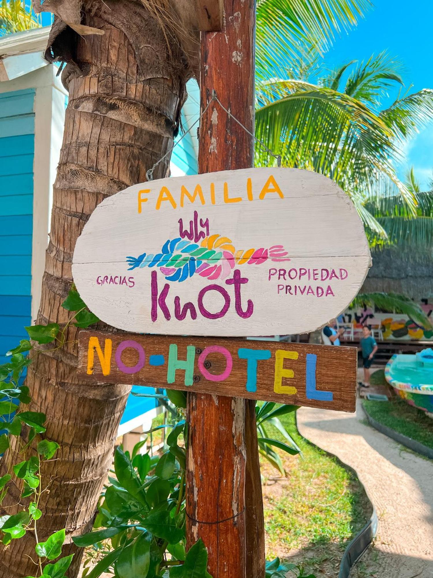 Whyknot Holbox Bed & Breakfast Exterior foto